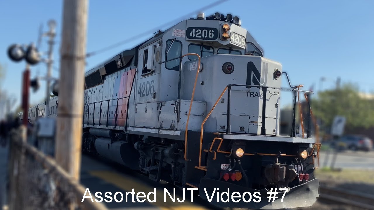 Assorted NJT Videos #7 (4K) - YouTube