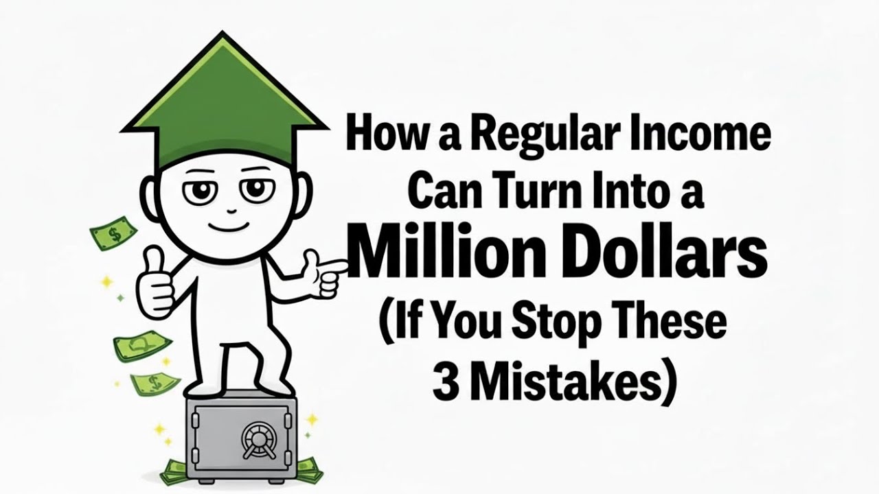 "How a Regular Income Can Turn Into a Million Dollars (If You Stop These 3 Mistakes)"
