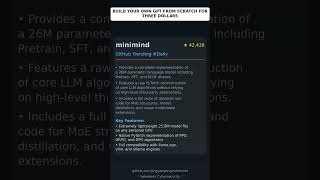 GitHub Trending Repositories: jingyaogong/minimind 🇬🇧