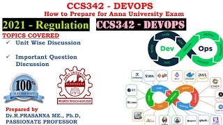 Anna University Exam Preparations - CCS342 Devops Important Questions