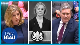 'Dodging questions!': Keir Starmer mocks absent Liz Truss leaving Penny Mordaunt to defend her