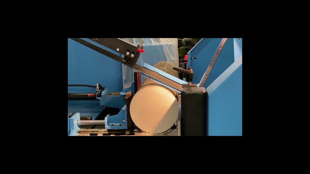 DoALL S-320CNC cutting in action | 