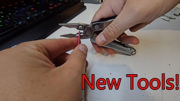 Breaking-in my new Leatherman