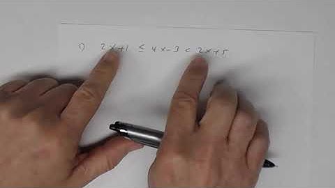 Solve Compound Inequalities:  Variable expression appears on all 3 parts.