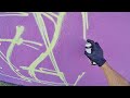 Graffiti - Rake43 - Pink Straight Lines