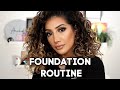 CURRENT FLAWLESS FOUNDATION ROUTINE | AnchalMUA