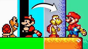 Super Mario Bros.3 Remade in Super Mario World|Fan-made