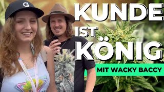 🫵Der Kunde ist König 👑 | Fast Buds Talks mit Wacky Baccy auf der Mary Jane Berlin