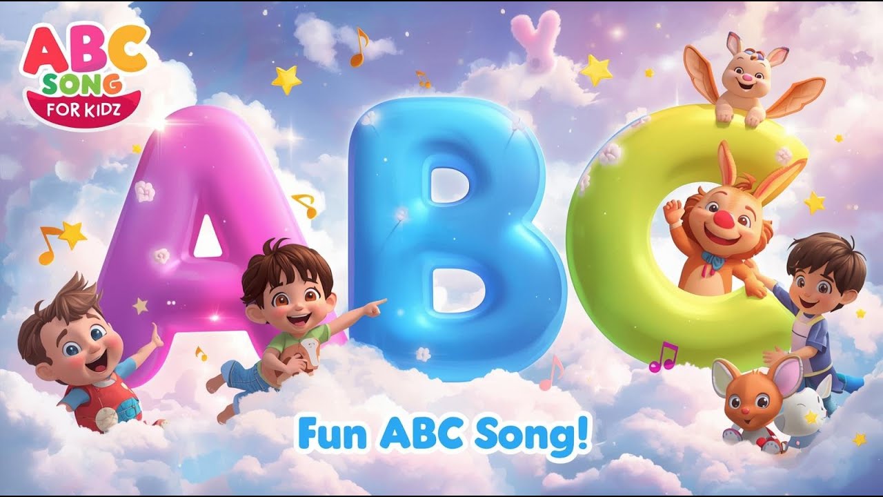 Learn ABC Phonics Song for Kids | Fun Alphabet with Letter Sounds ...