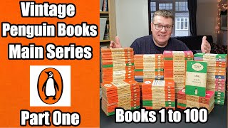 Vintage Penguin Paperbacks - Main Series - Numbers 1 to 100 - Complete Collection!