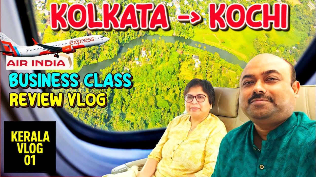 Air India Express Business Class | Kolkata to Kochi Flight Review (Boeing 737) ✈️🎄