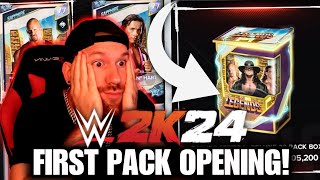 Opening The *LEGEND SERIES 1 DELUXE 20 PACK BOX!* | First WWE2K24 MyFACTION Pack Opening
