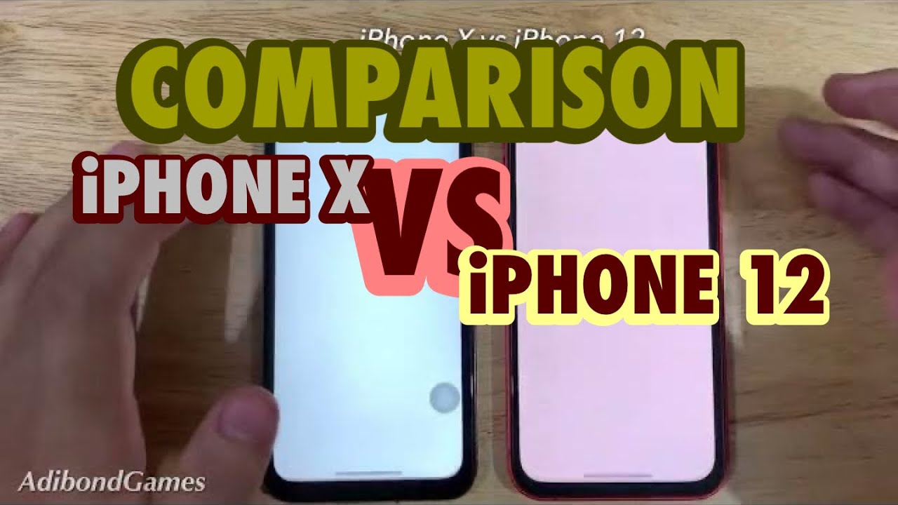 iPhone X vs iPhone 12 Comparison - YouTube
