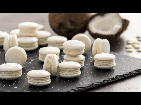 Coconut Macarons