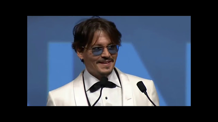 Quand Johnny Depp parle français.