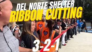 Del Norte Shelter Ribbon Cutting Countdown (3-2-1)