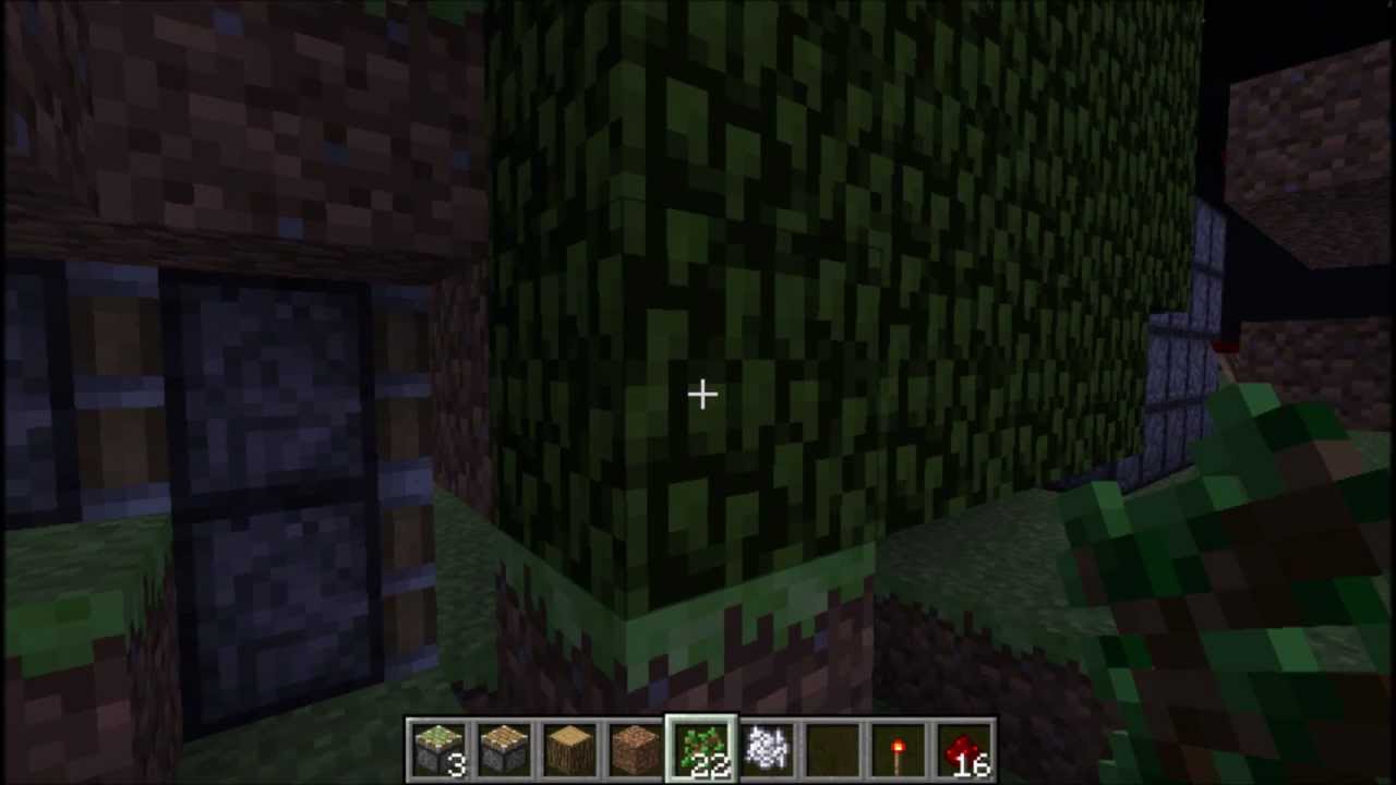 Automatic tree farm! 1.2.5 - Part 1: Placin' the log pusher - YouTube