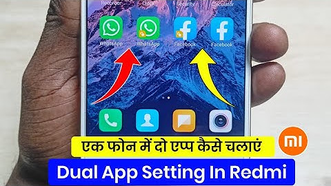 ek sath do app kaise chalaye Redmi | Redmi 9a dual app setting | dual app setting Redmi | app clone