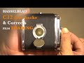 Hasselblad magazine c12   how to loading the 120 film types not a12 a16 a24 a32