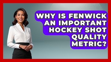 Why Is Fenwick An Important Hockey Shot Quality Metric? - Puck Stats Central