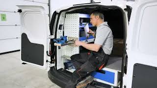 2022 Syncro System: Underfloor drawers for vans