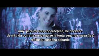 Cobarde - Yahaira Plasencia feat. Sergio George Letra Oficial