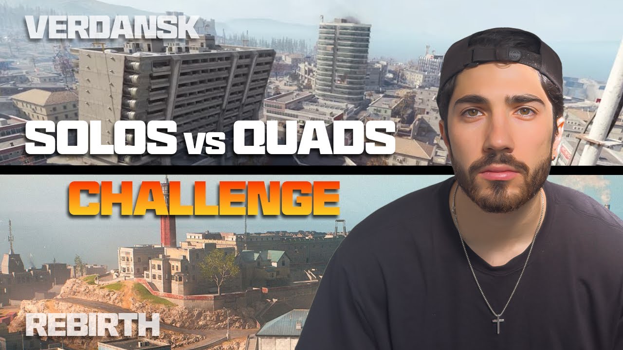The Hardest Warzone Challenge of My Life (Solo Quads on both maps...)