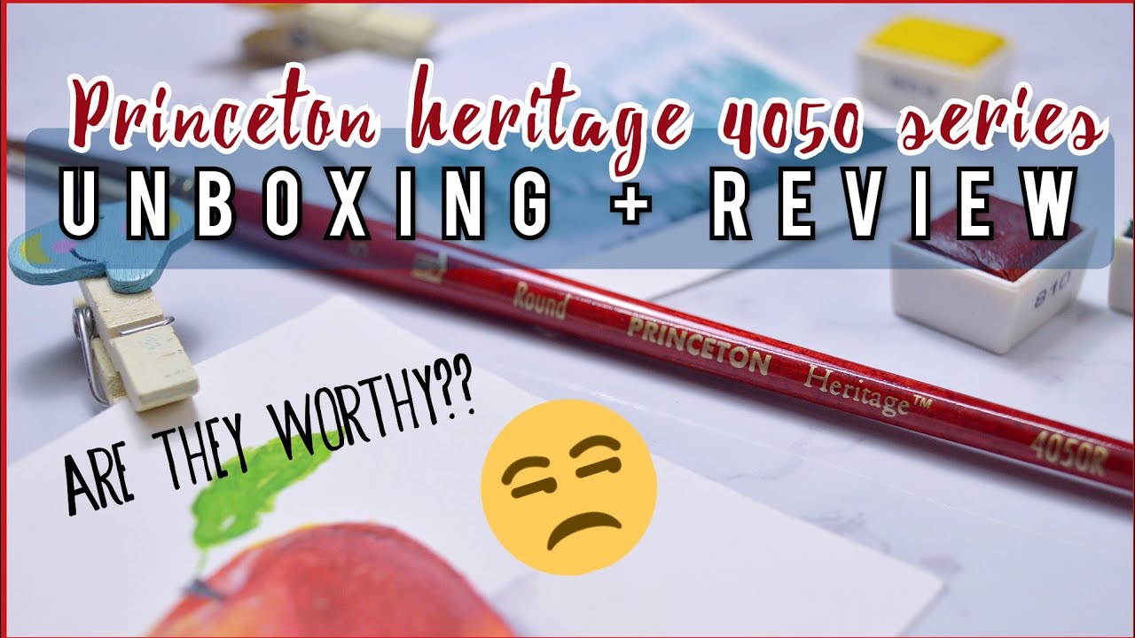 Princeton Heritage Watercolor Brushes Review
