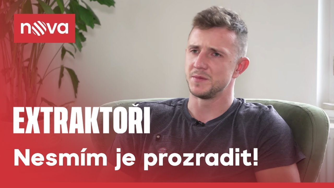 Jakub Štáfek se učil od opravdových agentů I Extraktoři I Nova