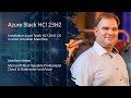 Azure Stack HCI 23H2 - Installation Azure Stack HCI 23H2 OS in einer virtuellen Maschine