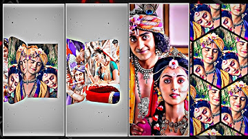 Alight Motion Status Video Editing | radhe krishna status video editing | trending video editing