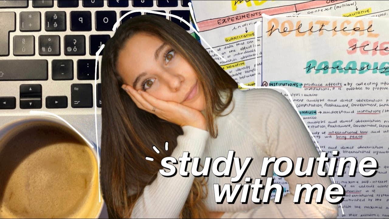 STUDY ROUTINE⏰ - la mia routine di studio produttiva w/ @LetisChannelchannel