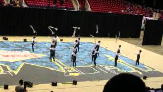 North Carolina State University Winter guard 2012