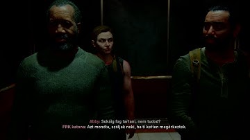 The Last of Us Part II cutscene stutter 1 #bug #glitch #funny #game