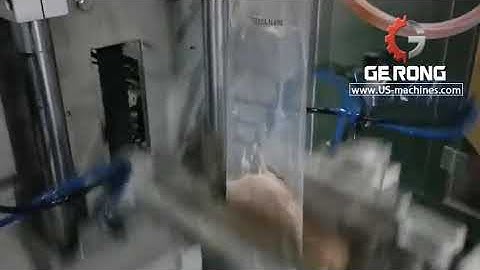 Automatic powder bag filling sealing packaging machine with coding function