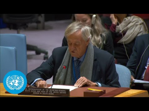 Видео: South Sudan: UNMISS Chief's Briefing on Humanitarian & Security Issues | UN Security Council