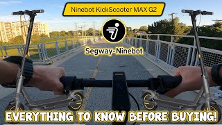 Segway G2 MAX Scooter - Everything You Need To Know! Unboxing | App Setup | Speed Mode Overview