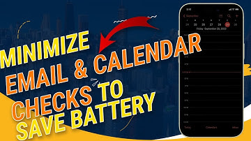 Save Battery Tweaking Frequency of Mail and Calendar Checks on iPhone 15