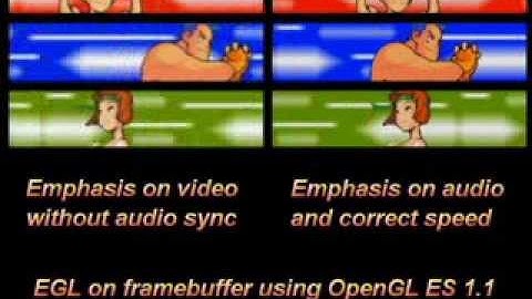 BeagleBone Black OpenGL ES 1.1 GBA emulator test