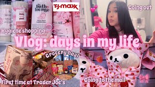 A very productive day in my life ♡: first time at Trader Joe’s, movies, shopping, &amp; girl things