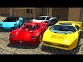 Az Bilinen Değerli Arabalar Zorlu Parkurda Yarışıyor - GTA 5