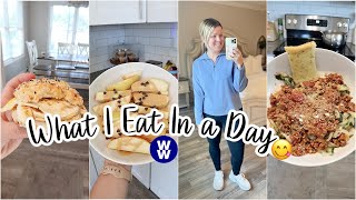 WHAT I EAT IN A DAY ON WEIGHT WATCHERS | REALISTIC FULL DAY OF EATING | QUICK AND EASY MEAL IDEAS