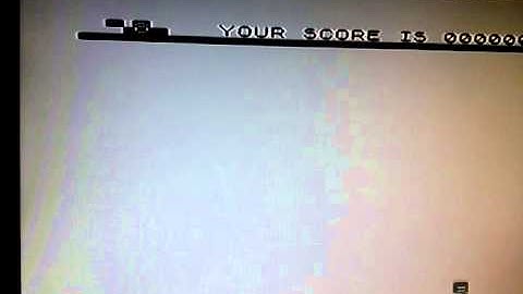 Defenda on ZX81 video 2