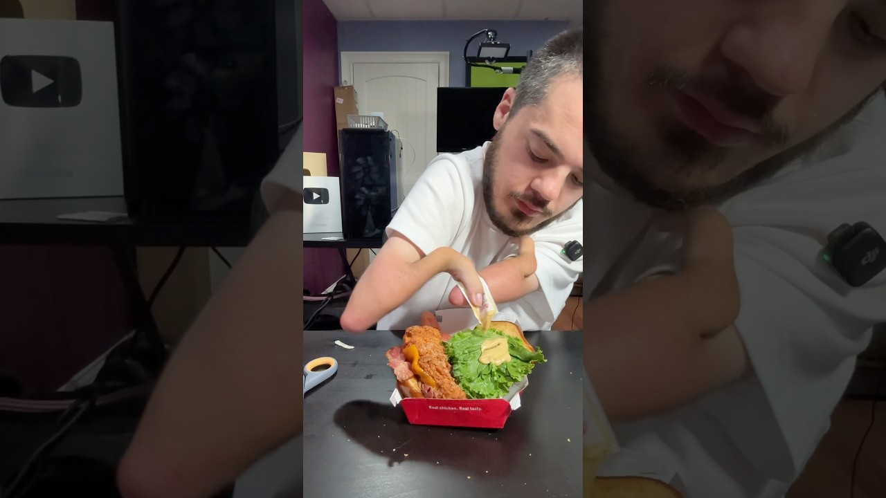 Pretzel Bun Club Sandwich - Thanks EcoDental for helping me get my clear aligners!