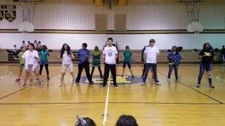Poolesville Dance Club Pep Rally performance 4/22/2016