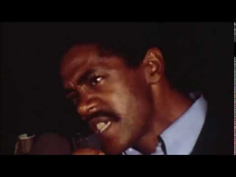 Bobby Seale speaks at rally in Boston  (7/22/1968)