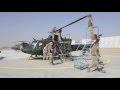 Unloading, assembling CH-146 Griffon helicopters at Iraq air base | Royal Canadian Air Force