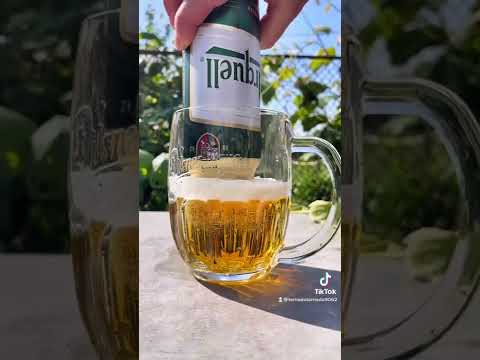 How to pour beer from a can