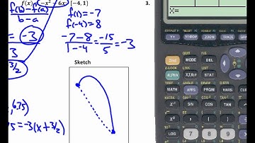 Calculus Unit 4.2 Notes Mean Value Theorem 2020