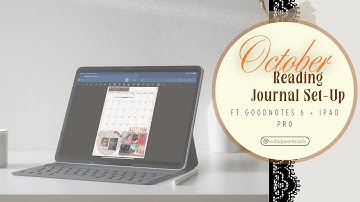 October Reading Journal Set-Up | + October TBR